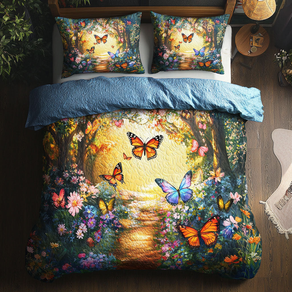 Butterfly Enchanted Flutterwood WU1103042CL Duvet Cover Set