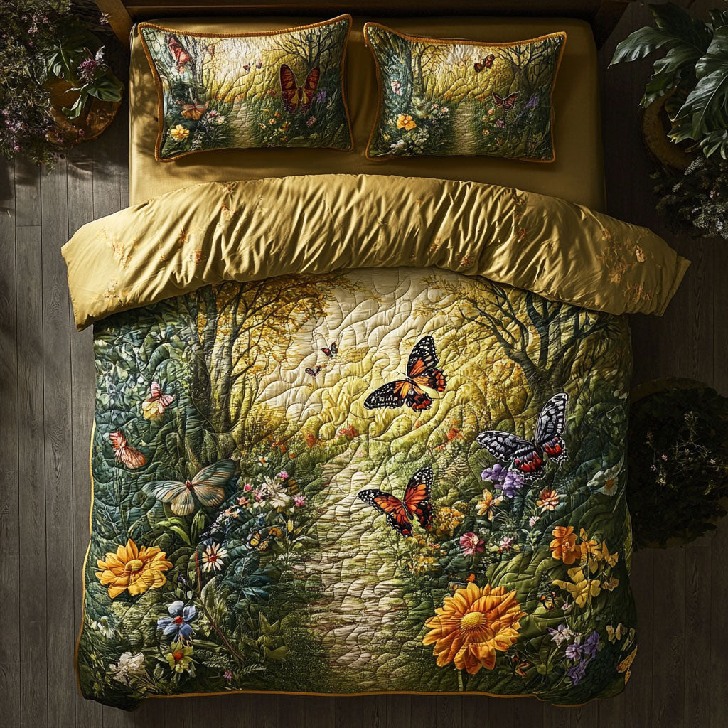 Butterfly Enchanted Flutterwood WU1103043CL Duvet Cover Set