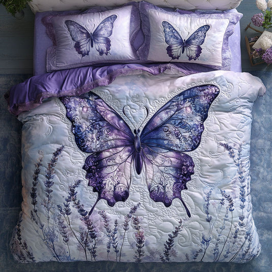 Butterfly Indigo Flight At Dusk WU1703067CL Duvet Cover Set