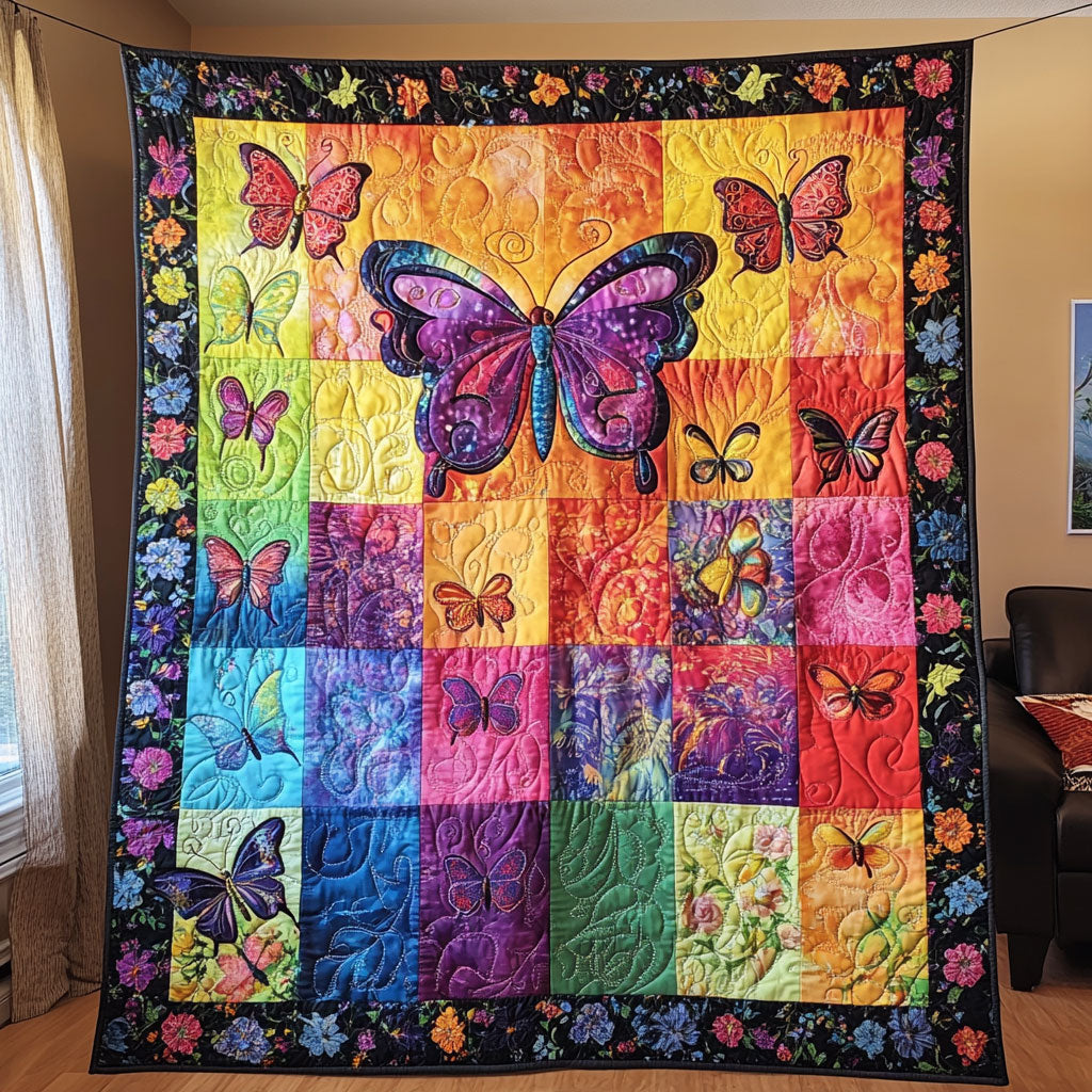 Butterfly WU0503084CL Quilt