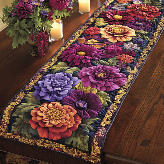 Flower Bloom CM2005027CL Quilted Table Runner