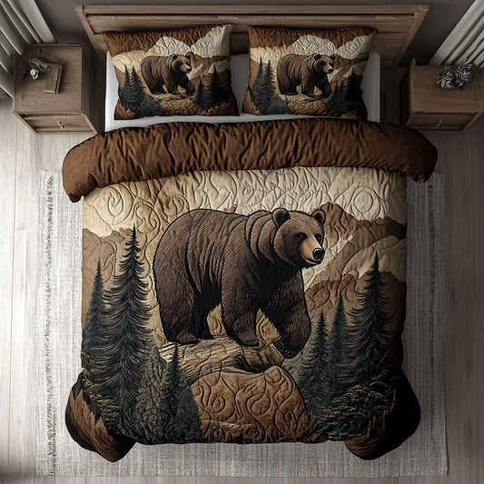 Bear Tracks Wilderness WY0707005CL Duvet Cover Set