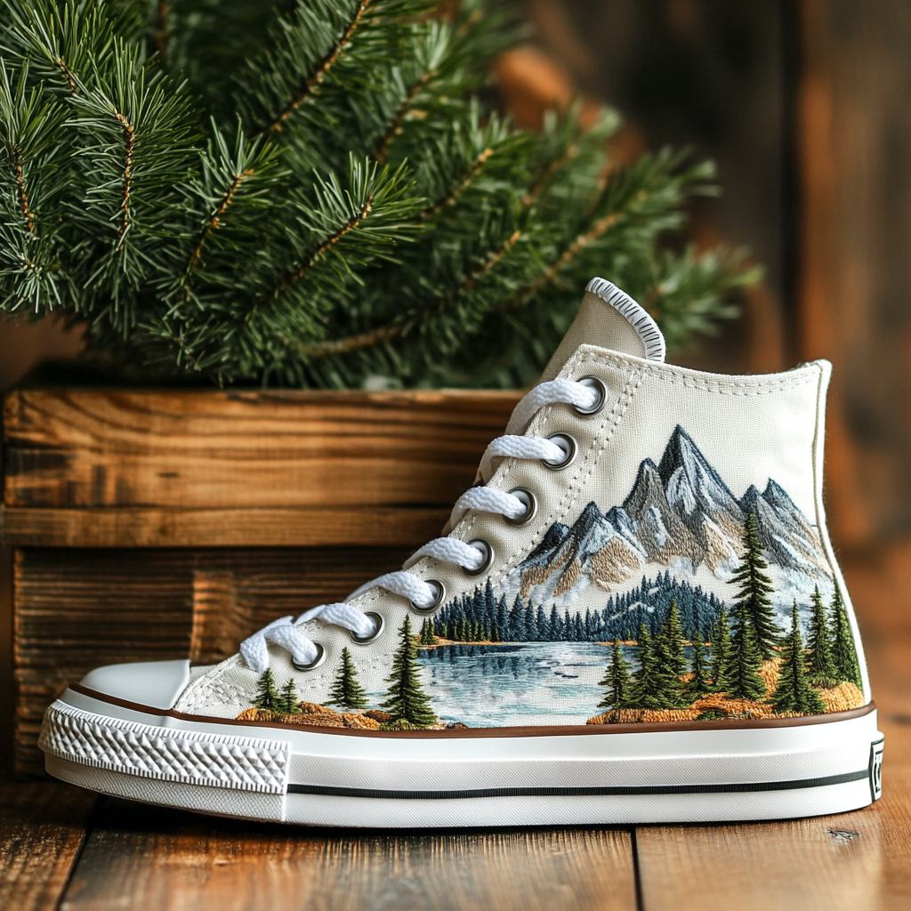 Evergreen Highs WJ2908012CL Canvas High-Tops