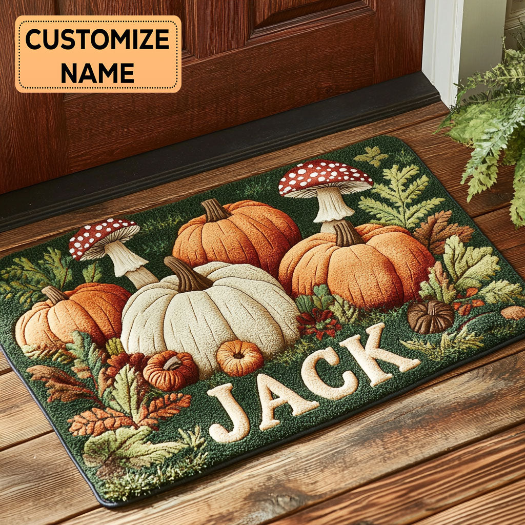 Rustic Autumn CP2508014CL Personalized Doormat
