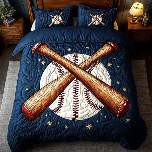 Baseball Nights WY1203082CL Duvet Cover Set