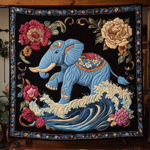 Ocean Spirit Elephant WY0307099CL Quilt