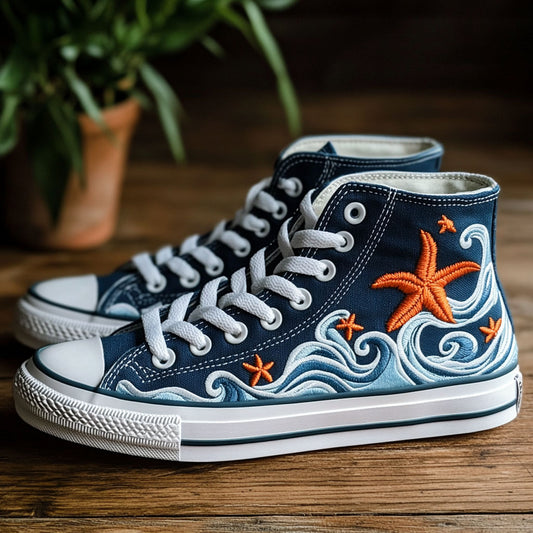 Wave Star CW1009044CL Canvas High-Tops
