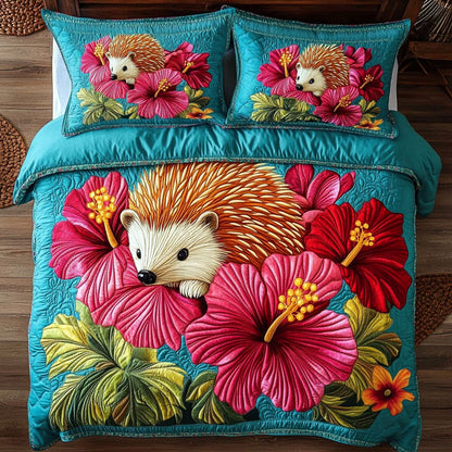 Floral Hedgehog WY1104017CL Duvet Cover Set