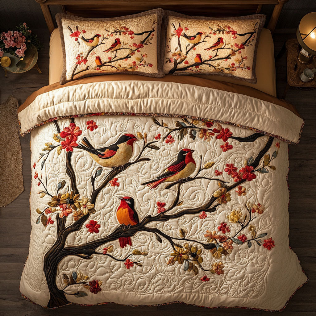 Blooming Bird CM1904026CL Duvet Cover Set