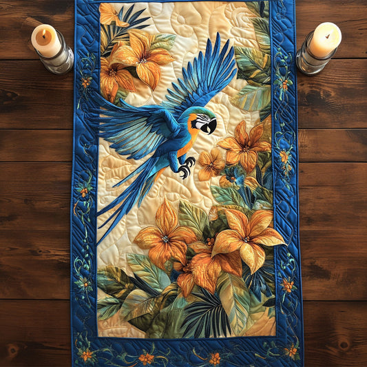 Flight of Bloom CM1305016CL Quilted Table Runner