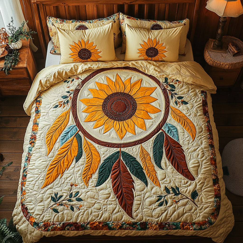 Sunflower Dreamcatcher CM1404069CL Duvet Cover Set