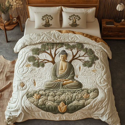 Buddha And Bodhi Tree WY0503013CL Duvet Cover Set