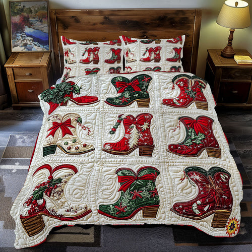 Christmas Boots Collection WY1212037CL Duvet Cover Set