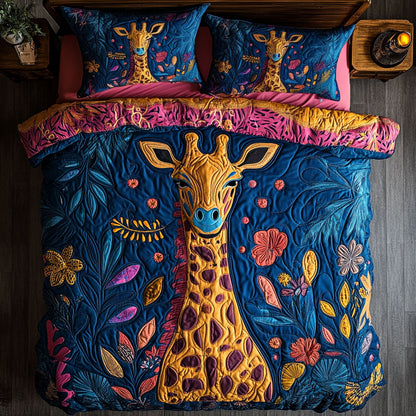 Psychedelic Giraffe Jungle WY2006075CL Duvet Cover Set