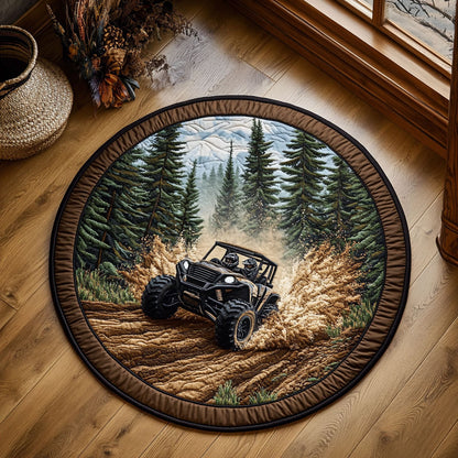 Off Road WY1406057CL Quilted Round Mat