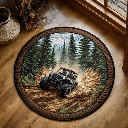 Off Road WY1406057CL Quilted Round Mat