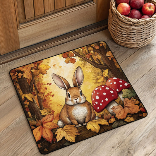 Autumn Rabbit CW1508014CL Doormat