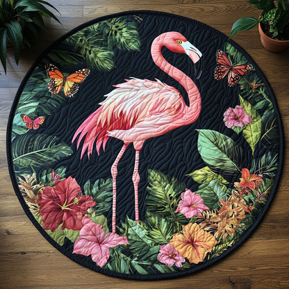 Flamingo CM1705024CL Quilted Round Mat