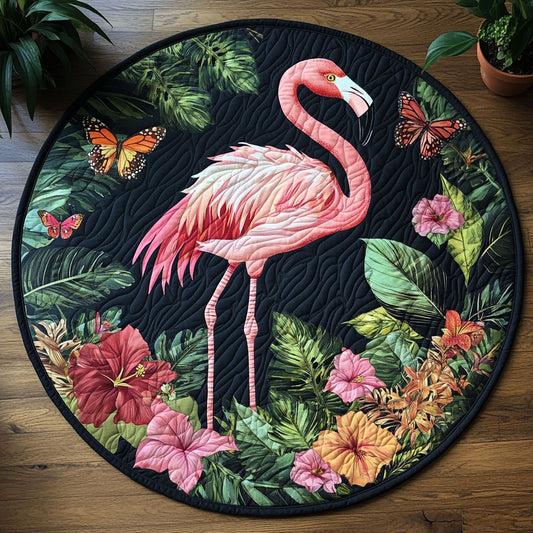 Flamingo CM1705024CL Quilted Round Mat