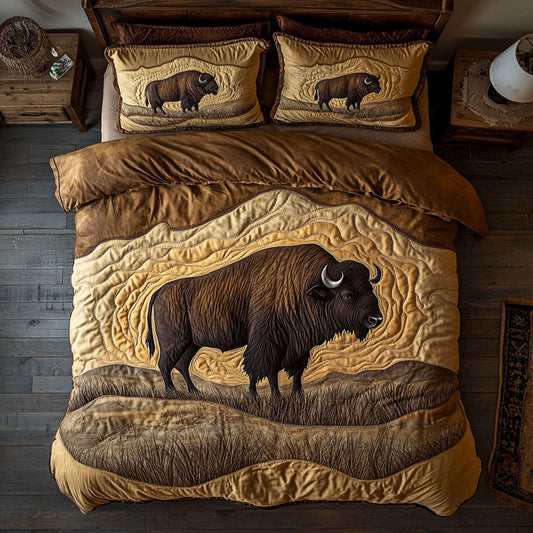 Thunderhoof Bison WY1203096CL Duvet Cover Set