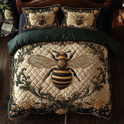 Royal Floral Bee WY2205020CL Duvet Cover Set
