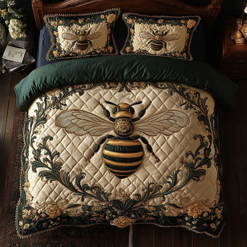 Royal Floral Bee WY2205020CL Duvet Cover Set