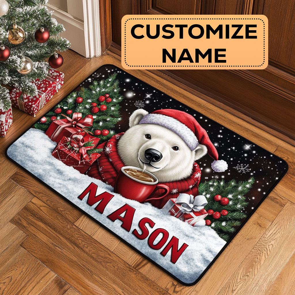 Cozy Bear CW2008065CL Personalized Doormat