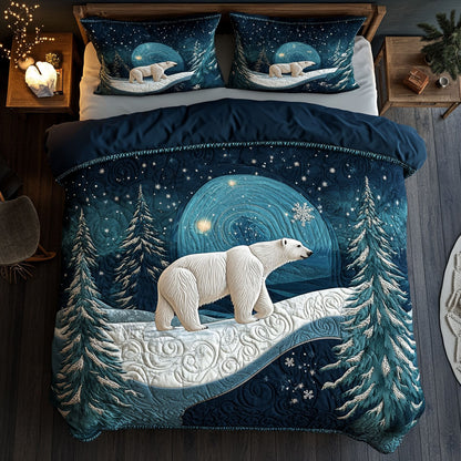 Polar Bear Winter WY2403105CL Duvet Cover Set