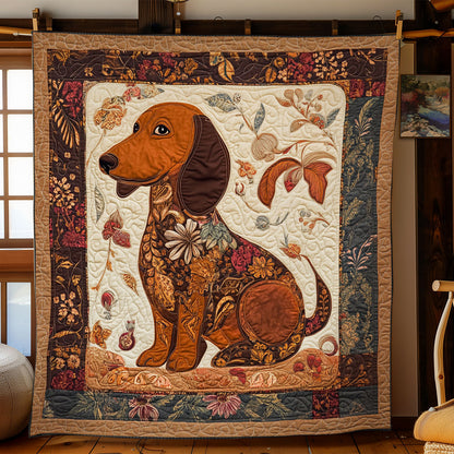 Dachshund Dream WY1103008CL Quilt