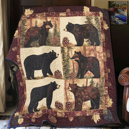 Bear Block WY1703096CL Quilt