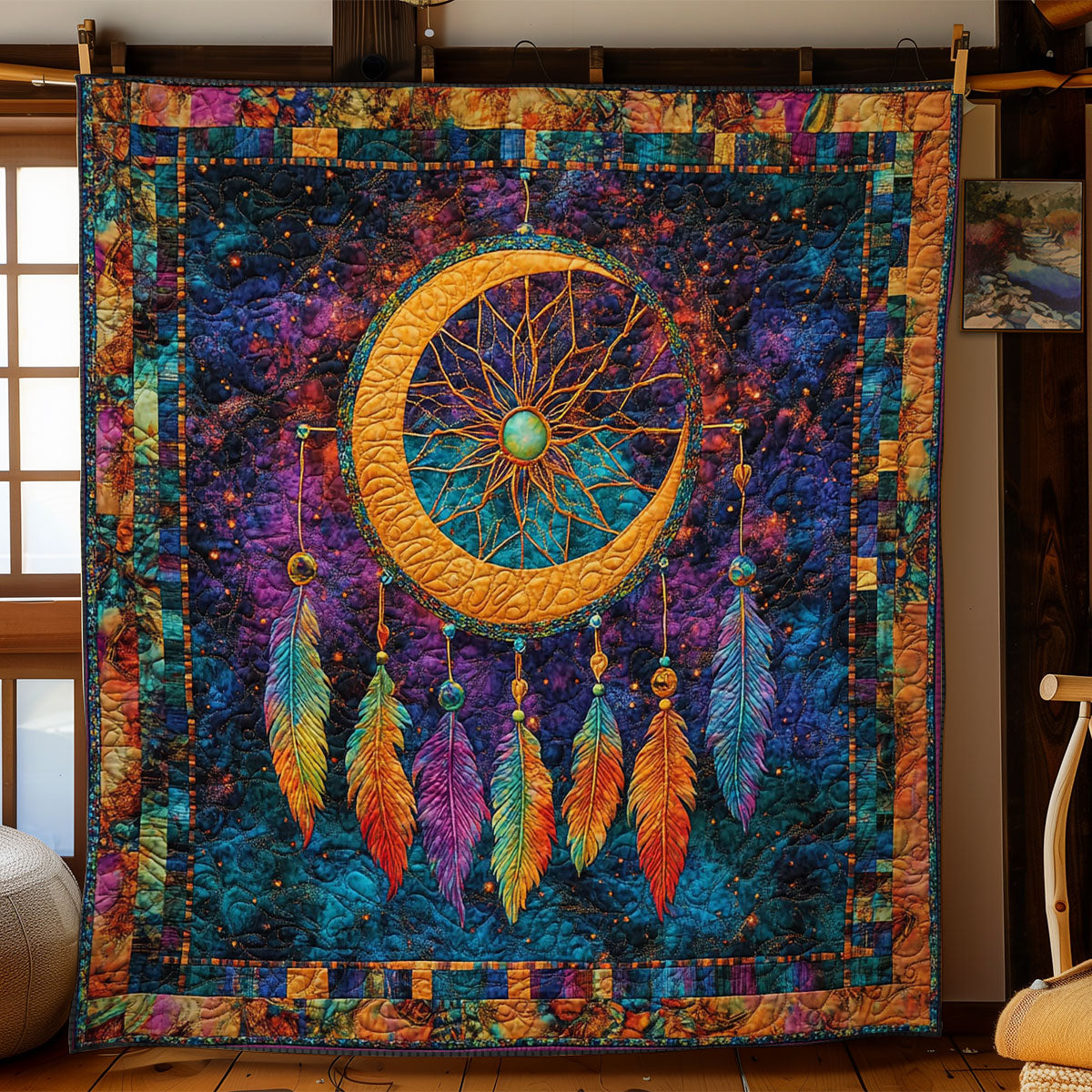 Mystic Dreamcatcher WY1002112CL Quilt