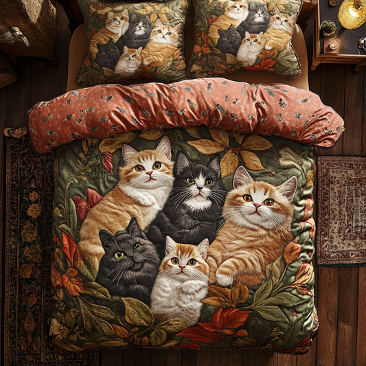 Cat In The Garden WU2602053CL Duvet Cover Set