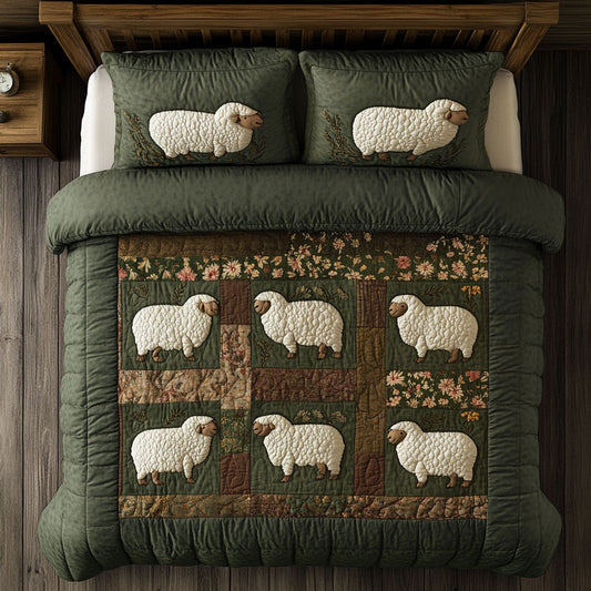 Flock Of Lamp WY1402081CL Duvet Cover Set