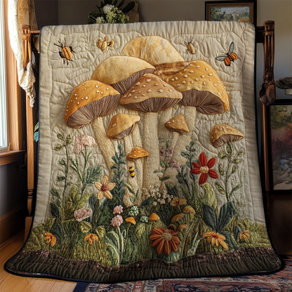 Mushroom Magic WY2403059CL Quilt