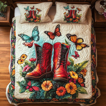 Butterfly Boots WY2306002CL Duvet Cover Set