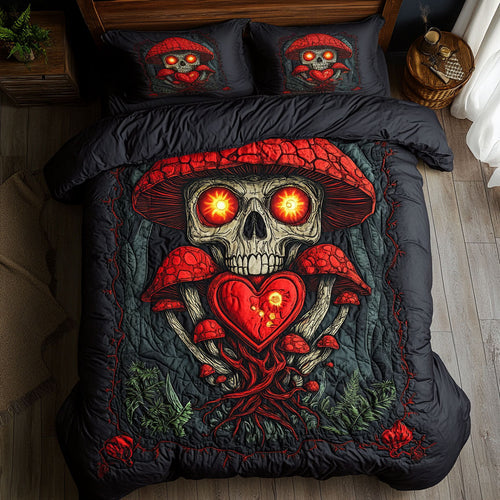 Skull Mushroom WY0605053CL Duvet Cover Set