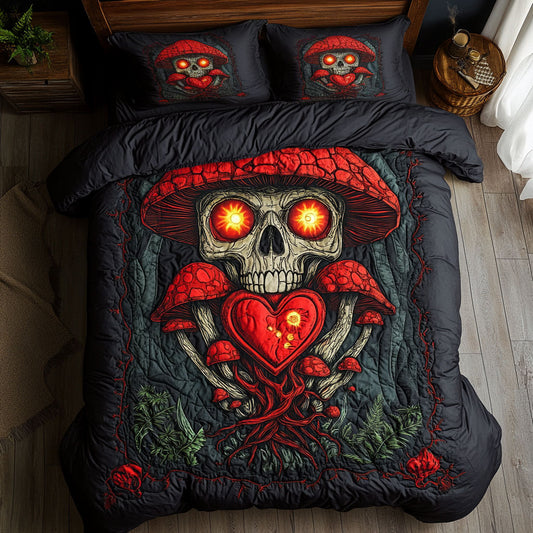 Skull Mushroom WY0605053CL Duvet Cover Set