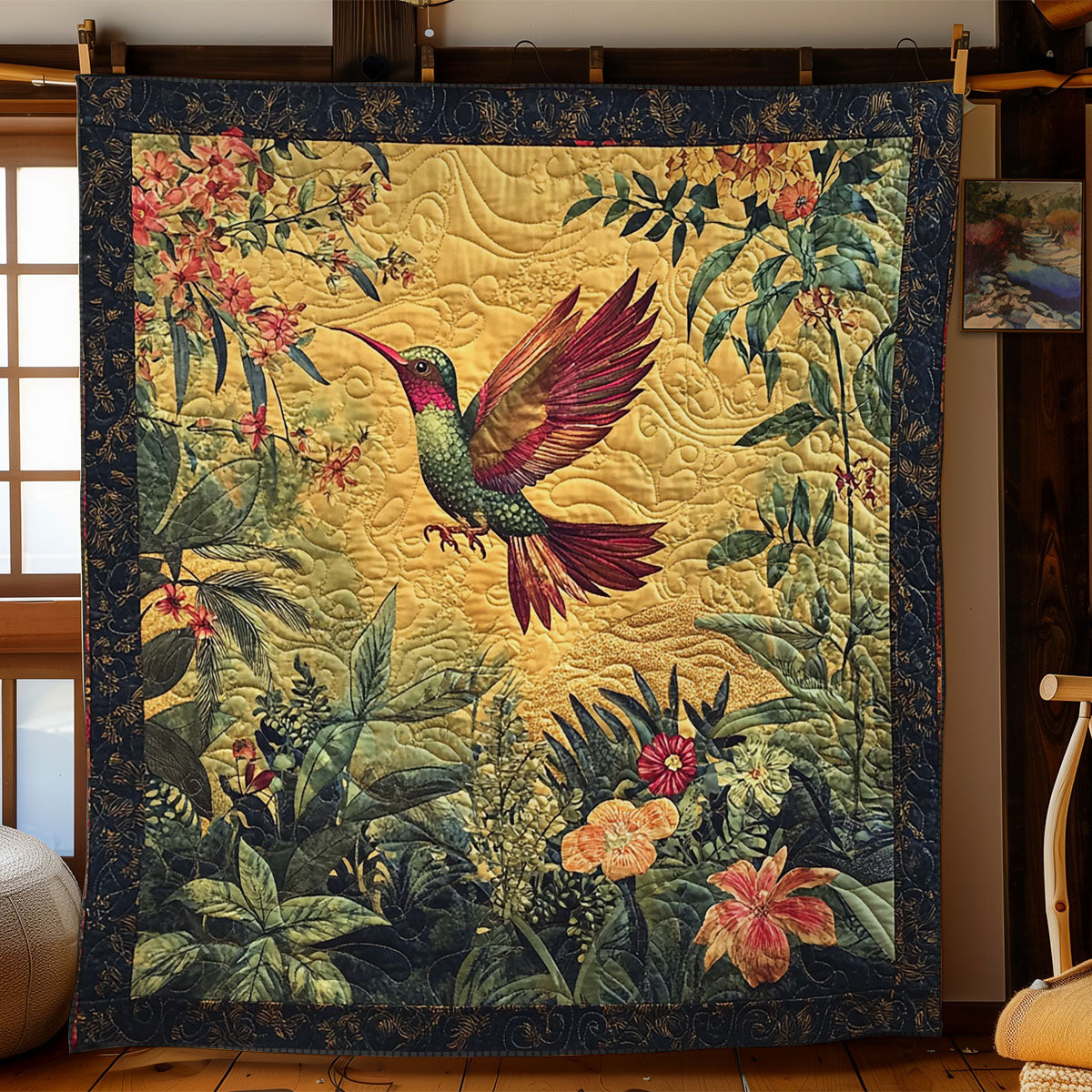 Wings Of Paradise WY1403033CL Quilt