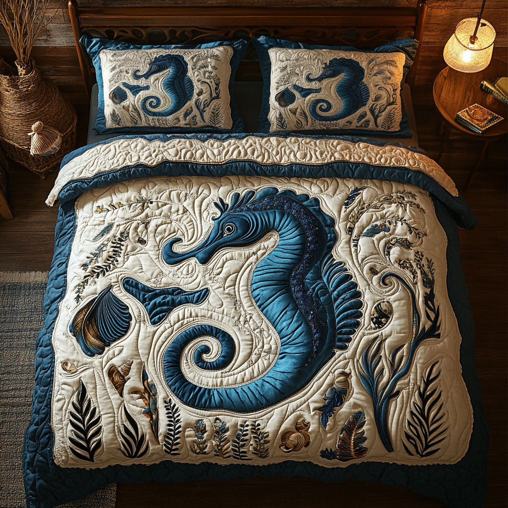 Seahorse Sanctuary CM1405036CL Duvet Cover Set