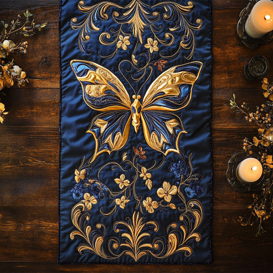 Delicate Wings CM0805041CL Quilted Table Runner