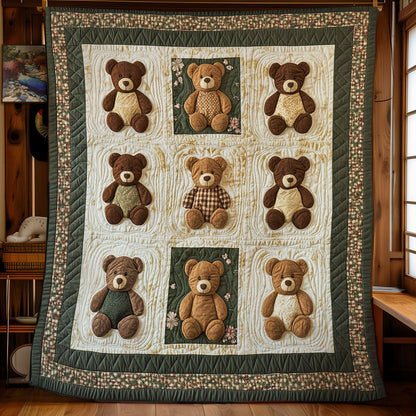 Cozy Bear Hug WY1103006CL Quilt