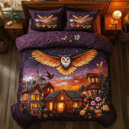 Owl Village WY1905015CL Duvet Cover Set