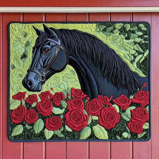 Horse and Roses CW2908059CL Doormat
