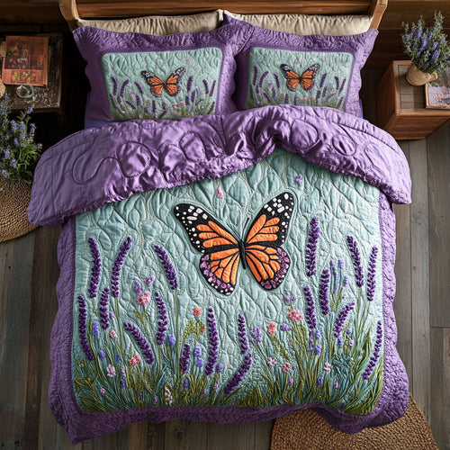 Lavender Flight WY1104020CL Duvet Cover Set