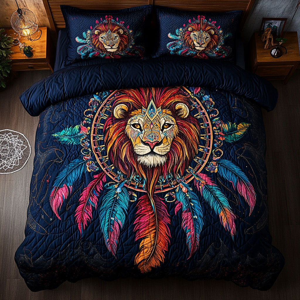 Feather Dreamcatcher Lion WY1705003CL Duvet Cover Set