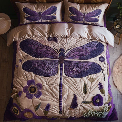 Enchanted Dragonfly WY0304032CL Duvet Cover Set
