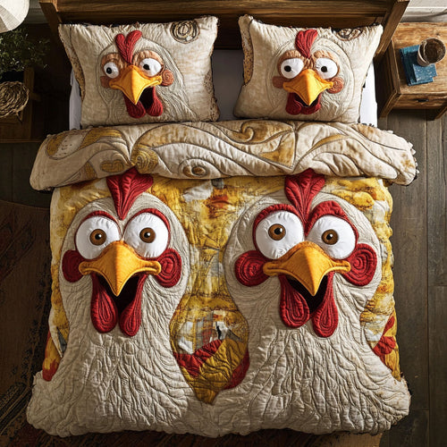 Chicken Squawk WU1302010CL Duvet Cover Set