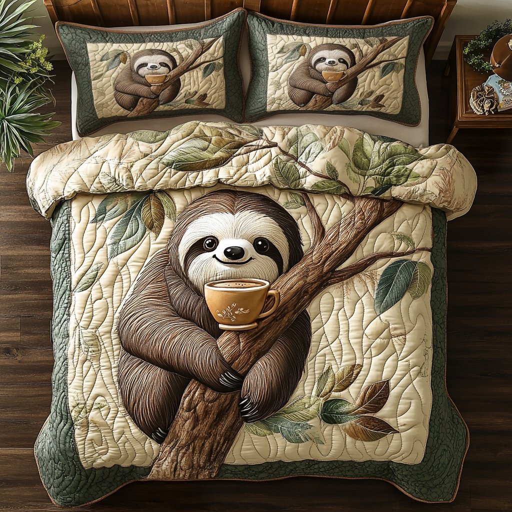 Chill Sloth WU1801033CL Duvet Cover Set