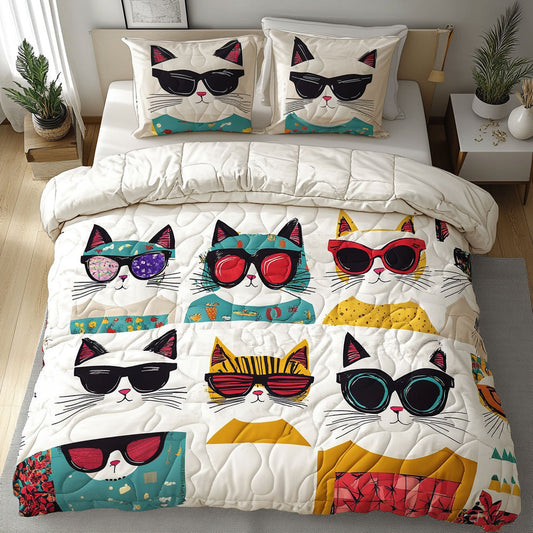 Cool Cat Trendy Tails WU0703054CL Duvet Cover Set