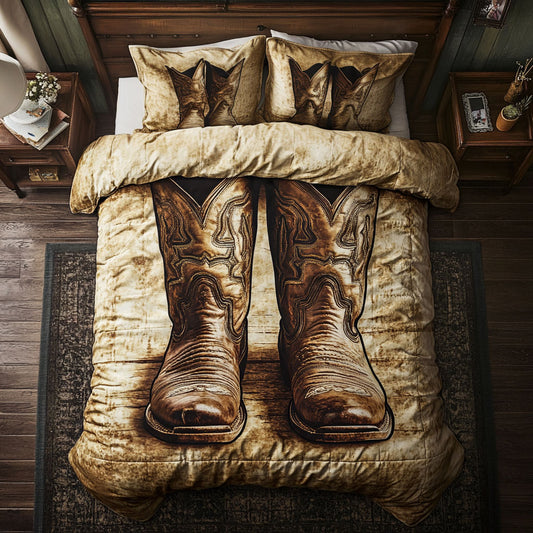 Cowboy Boots WU0502001CL Duvet Cover Set